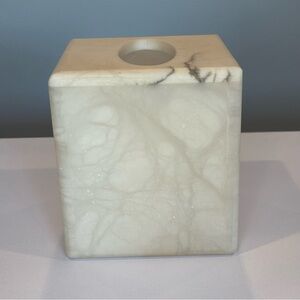 LABRAZEL Luxury Tissue Box/Tissue Cover Alisa Cream in Alabaster Made in Italy